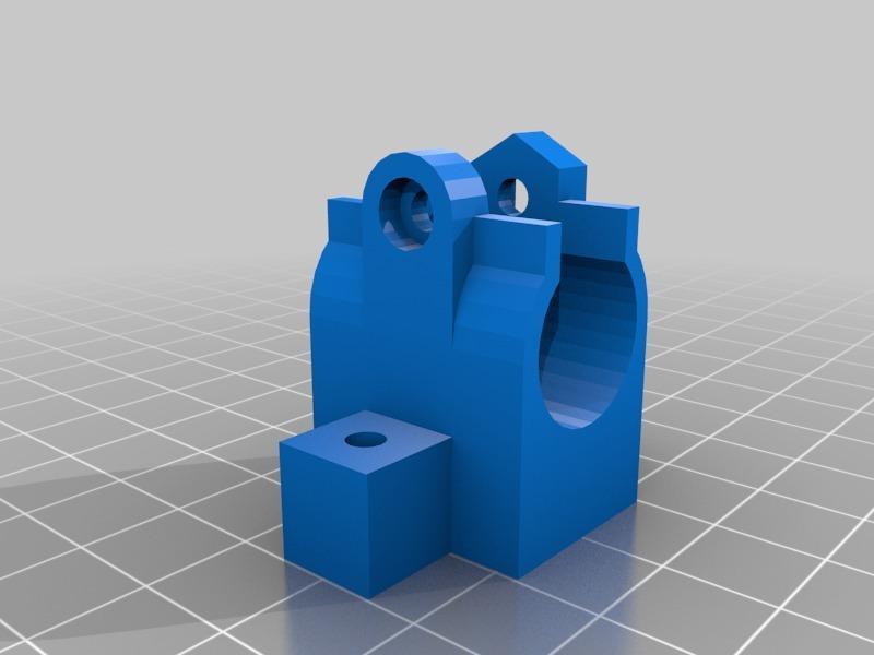 Slim LM8UU Holder for Folgertech 2020 Prusa i3