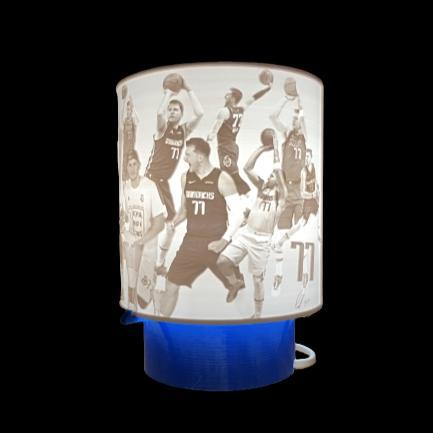 Luka Doncic Dallas Mavericks NBA Candlelight Lamp