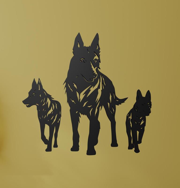 Pack of Wolf Wall Art