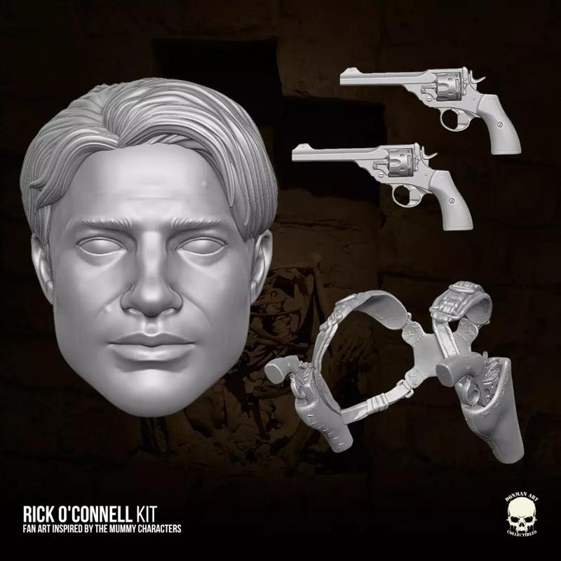Rick O connell The Mummy fan art 3D printable For Action Figures