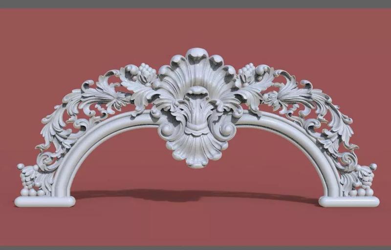 Furniture wood carving file stl for 3D print model Z888