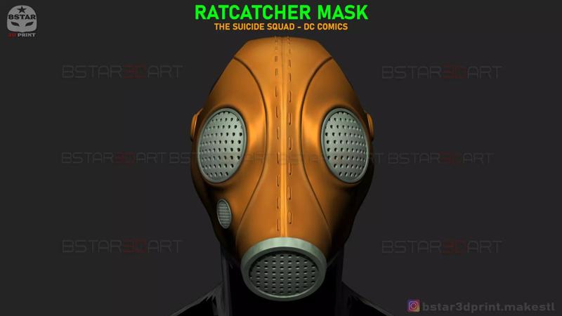 Ratcatcher Mask - The Suicide Squad Mask - DC Comics cosplay