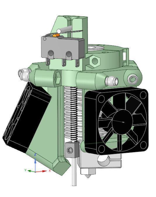 Kossel effector for E3D V6