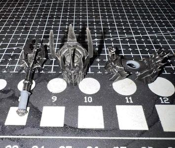 Sauron Armor and Weapon Set LEGO MINIFIGURE COMPATIBLE