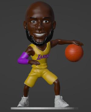 BUBBLEHEAD LEBRON JAMES NBA LAKERS