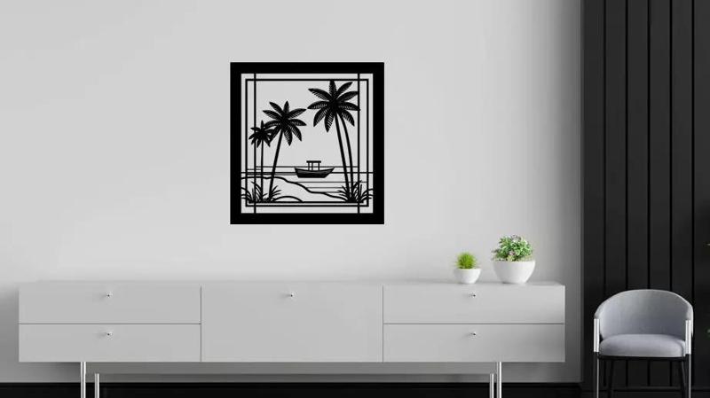 Tropical Beach Wall Decor