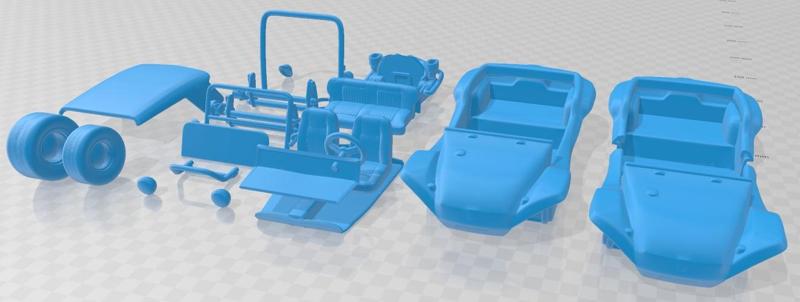 Volkswagen Buggy Meyers Manx 1965 Printable Car