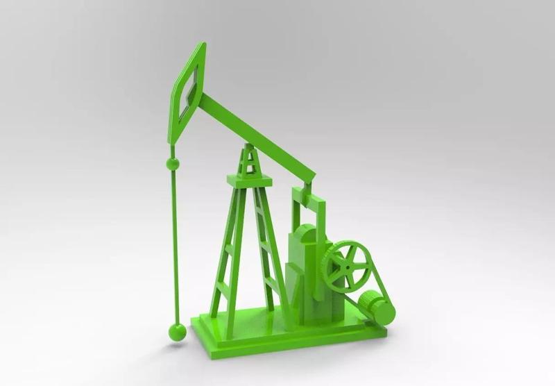 3D Design of Oil Pumpjack