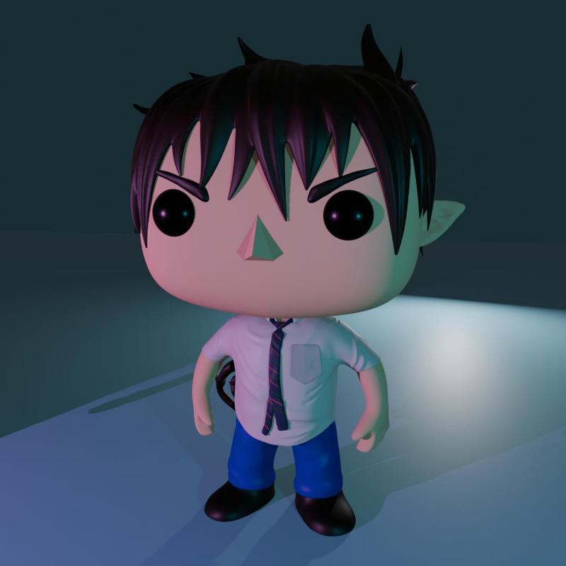 Funko Blue Exorcist Rin Okumura