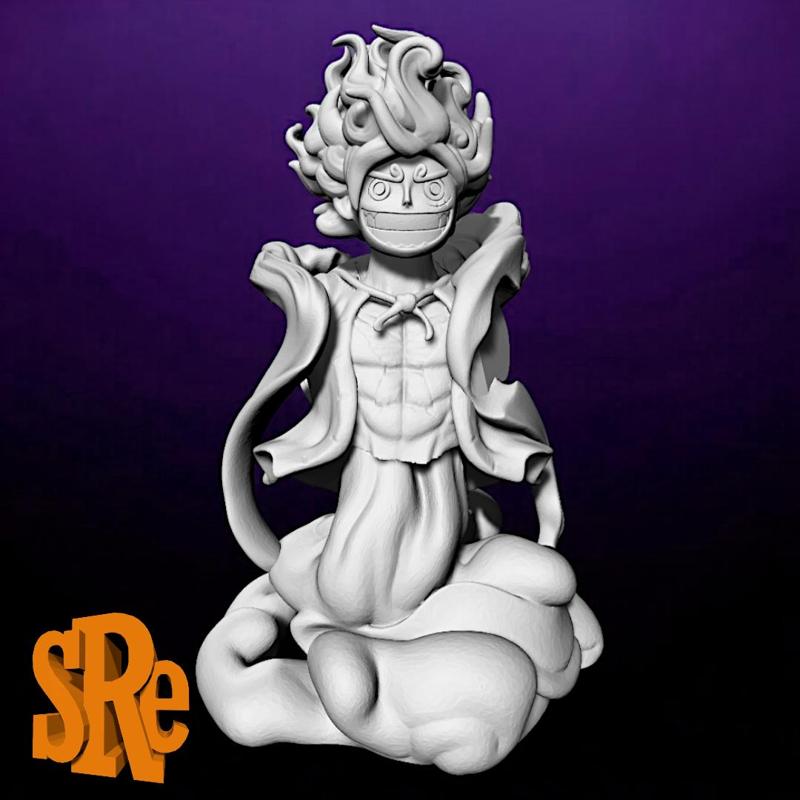 Luffy Gear 5 Nika Bust - One Piece