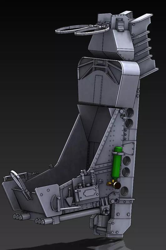 SEAT MARTIN BAKER MK7 F104 Starfighter STL FILES ONLY