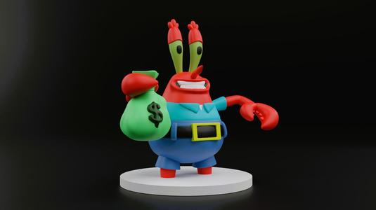 Mr. Krabs from Spongebob