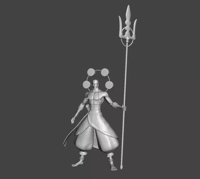 Enel God of Skypiea 3D Model