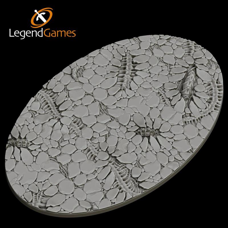 170x109mm Oval Tyranid Base - LegendGames