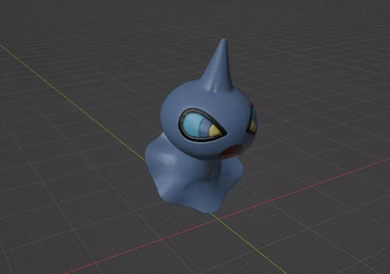 Shuppet pokemon 3D print model