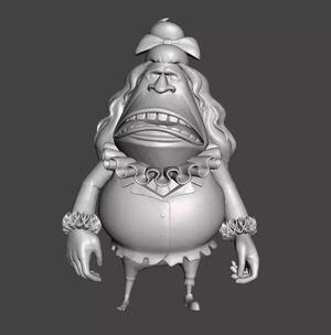 Pound One piece 3D Model