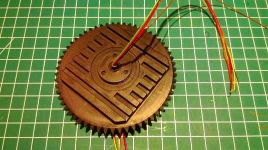 fischertechnik adapter for slewing ring and fslip ring