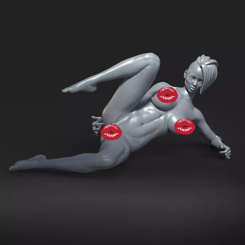 sexy pose - NSFW - EROTIC MINIATURE 75 MM SCALE