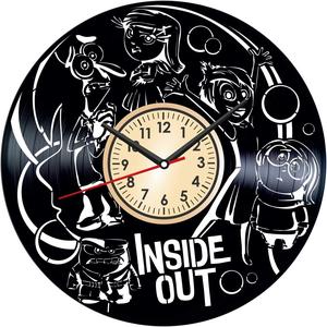 Inside Out Vinyl Clock