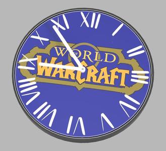 WOW (world of warcraft) clock