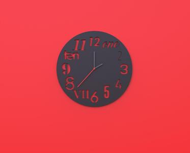 Wall Clock unique design