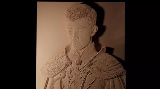 Joffrey GOT CNC 3d Print High Relief Sand Casting