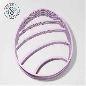 Easter Egg - Cookie Cutter - Fondant