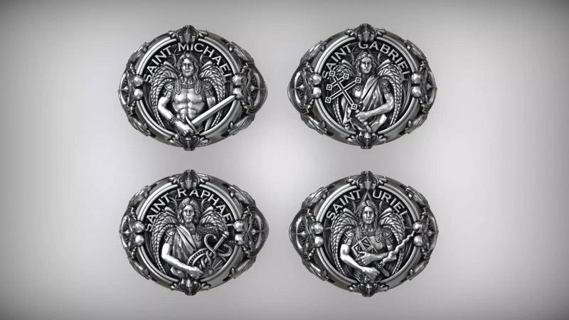 Saints Archangels Michael Gabriel Raphael Uriel Collection