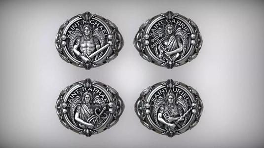 Saints Archangels Michael Gabriel Raphael Uriel Collection