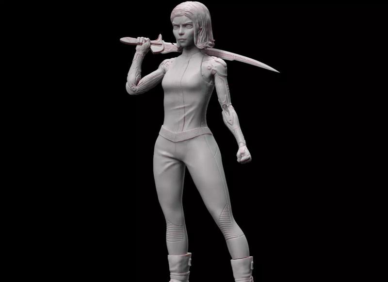 ALITA BATTLE ANGEL BUST