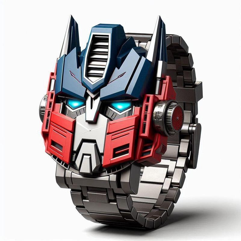 Optimus Prime-Inspired Wristwatch: 3D Printable Heroic Timepiece