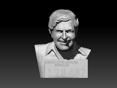 Escobar Smile (Low Relief Version)