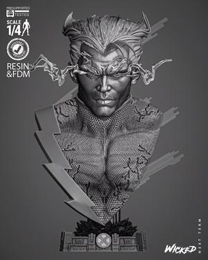 Wicked Marvel Quicksilver Portrait Bust