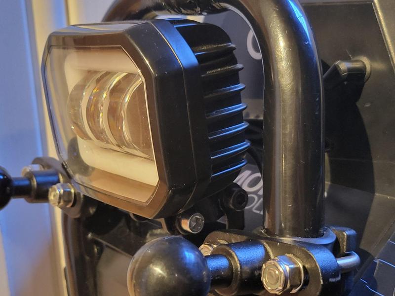 Sherman Max aftermarket headlight holder