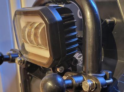 Sherman Max aftermarket headlight holder