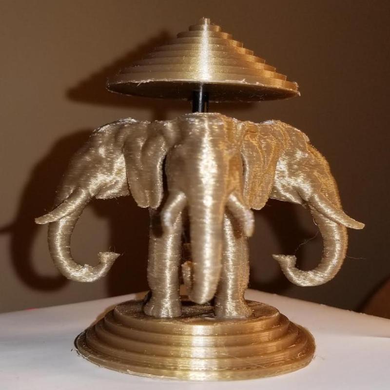 Lao Erawan Set (stand, statue, parasol)