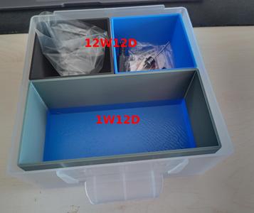 LUX Tools assortment magazine medium drawer inserts
