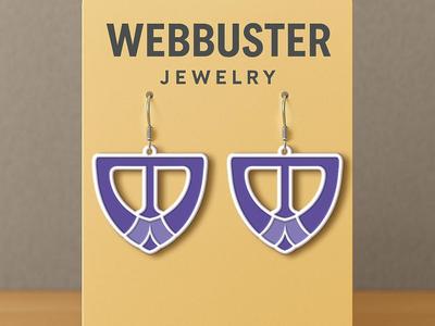 Shield of Elegance - Earrings