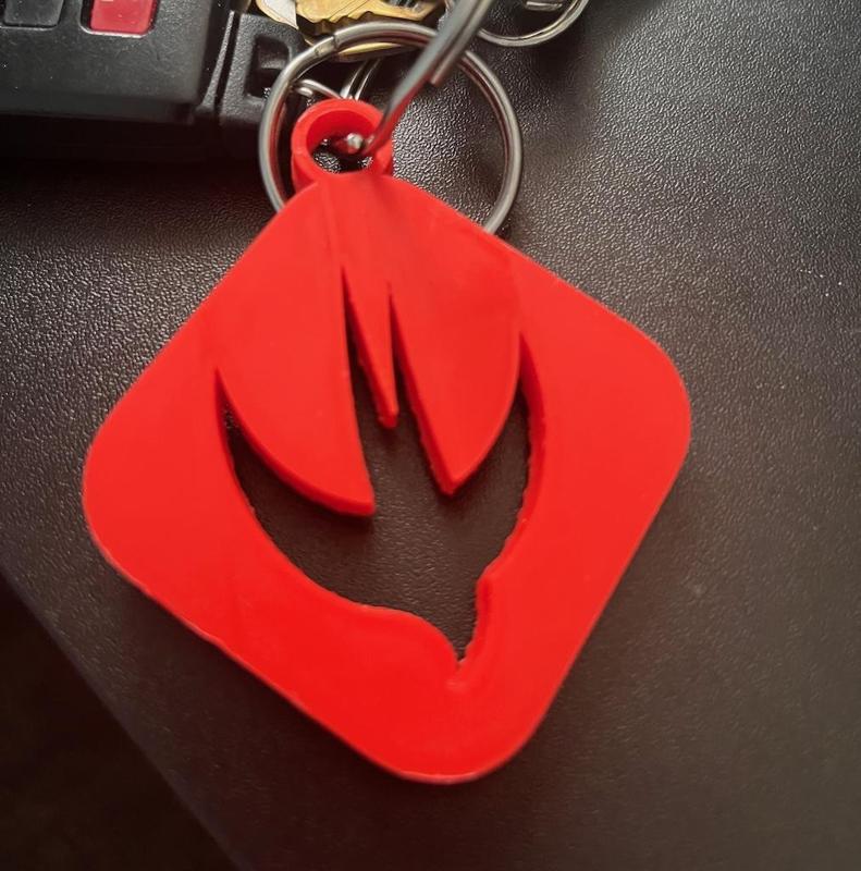 Swift Programming Language Logo Keychain