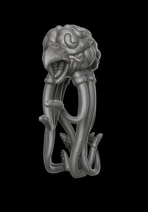 Grell (28 mm DnD miniature)