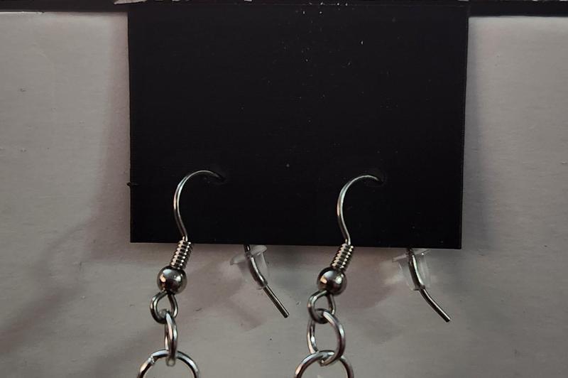 Hanging earring card