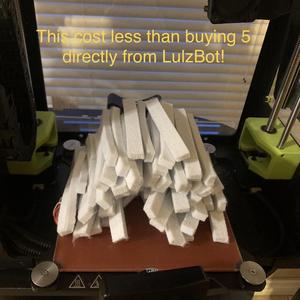LulzBot Wiper Pad Cutting Jig