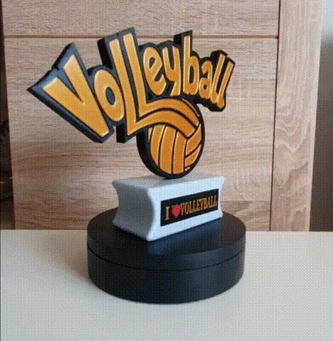 Volleyball Statuette