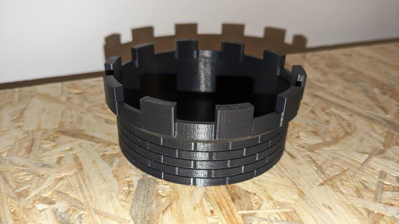 tower ashtray/storage bin