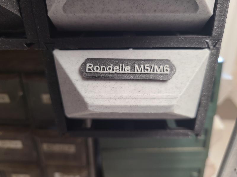 ETIQUETTE pour GEN 2 MODULAR (de Jerrari)