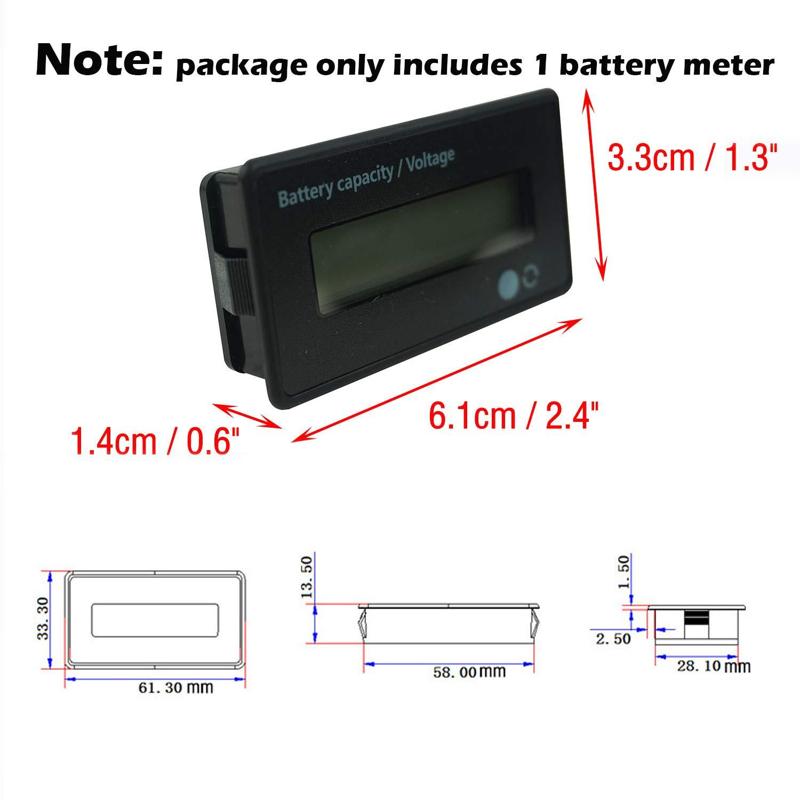 Simple Battery Monitor Mount