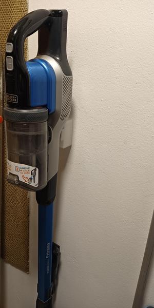 Wandhalterung für Staubsauger / Stielsauger Black+Decker 36Volt BDPSE3615