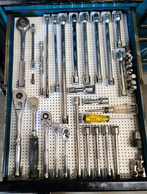 ToolGrid Extension Holders and 1/2" Ratchet Holder