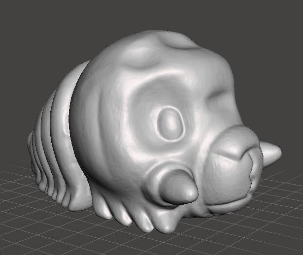 SD MOTHRA LARVA FORM 1992 FIGURE 15 INCH CHIBI SUPER DEFORMED