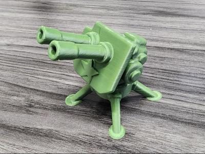 Green Army Toy Solider Missel Launcher Gun Battle